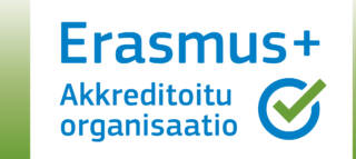 Erasmus+ akkreditoidun organisaation logo