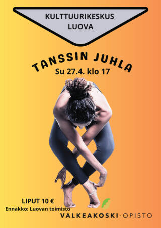 Tanssin juhla -juliste