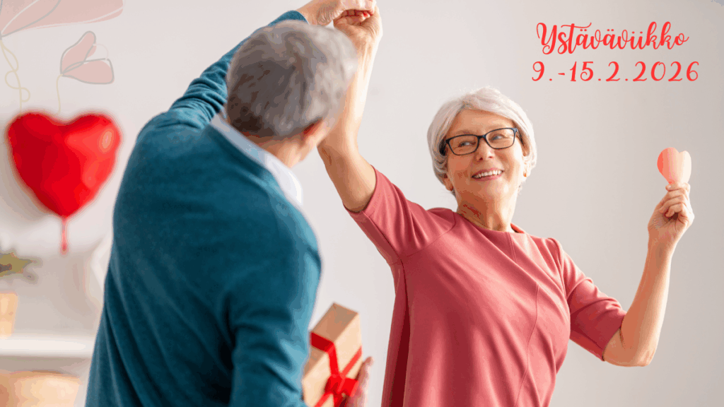 Kaksi aikuista tanssii.